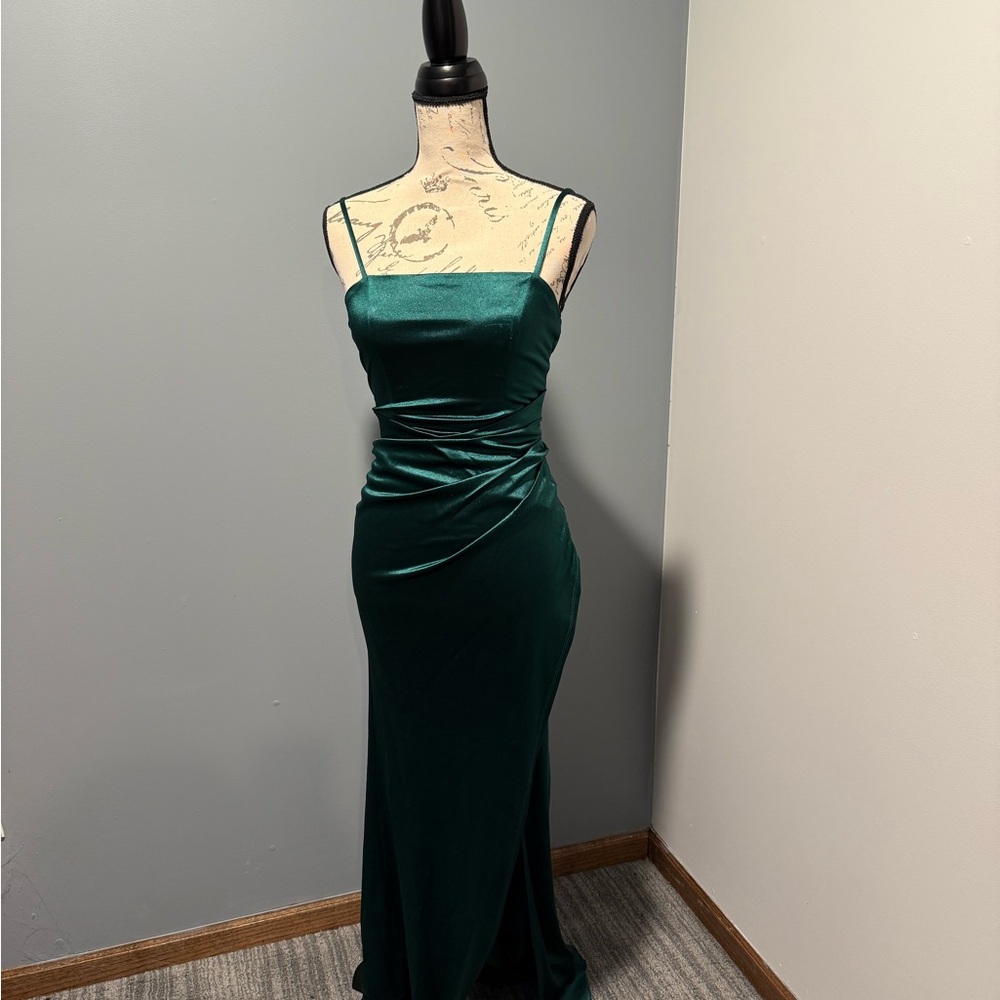 Emerald Sundae Dark Green Maxi Dress